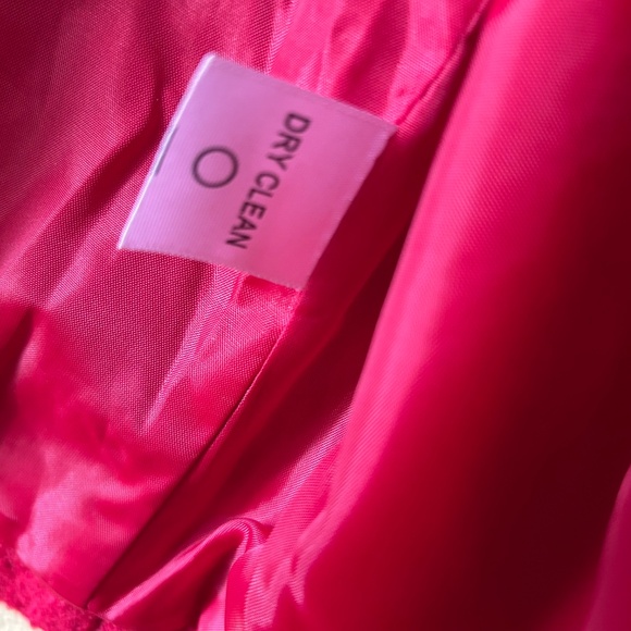 JG Hook Jacket Women's Button Up 100% Wool Red Size 12 - Picture 3 of 8